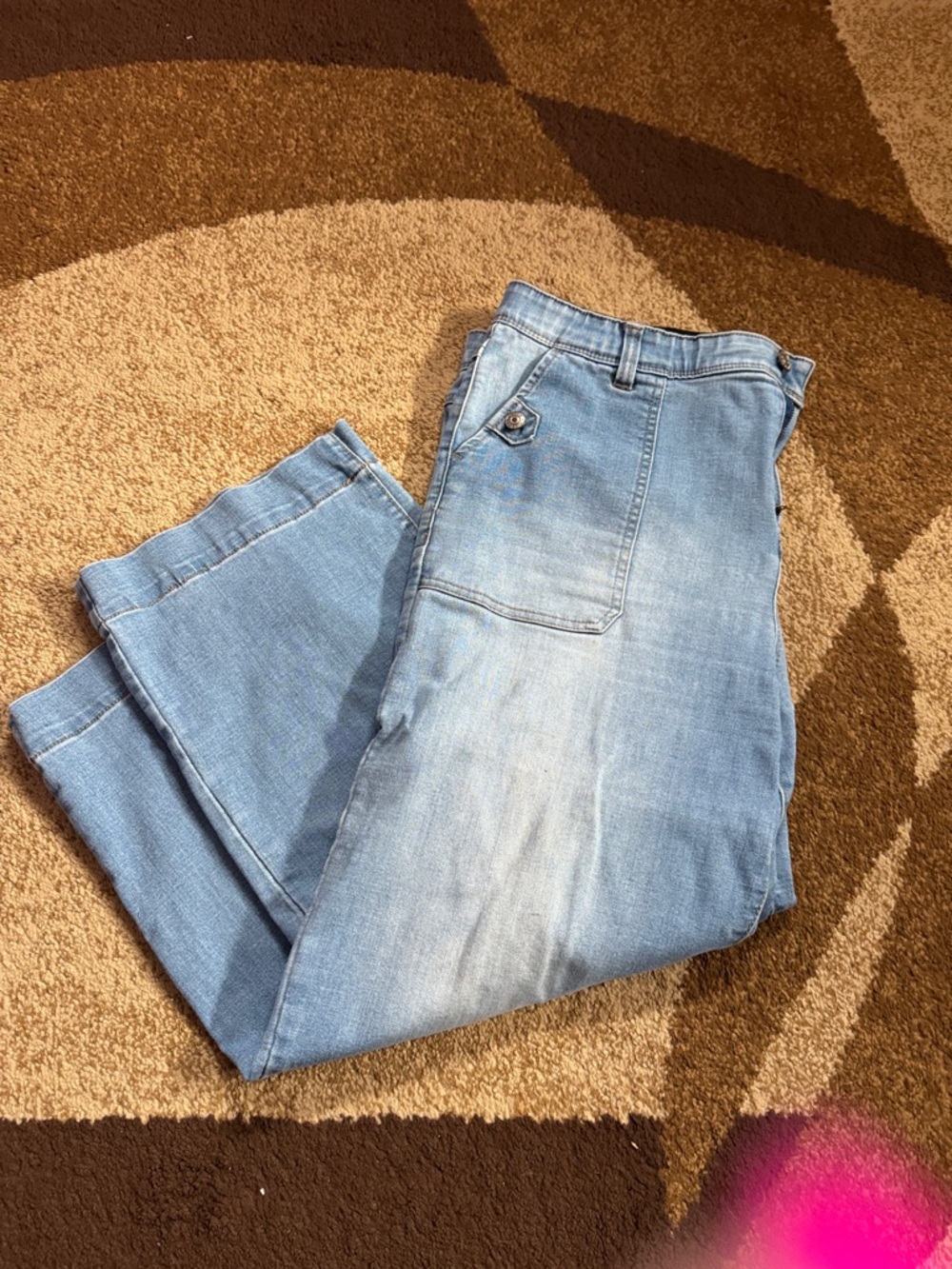 High-Rise Women's Light Blue Denim Jeans